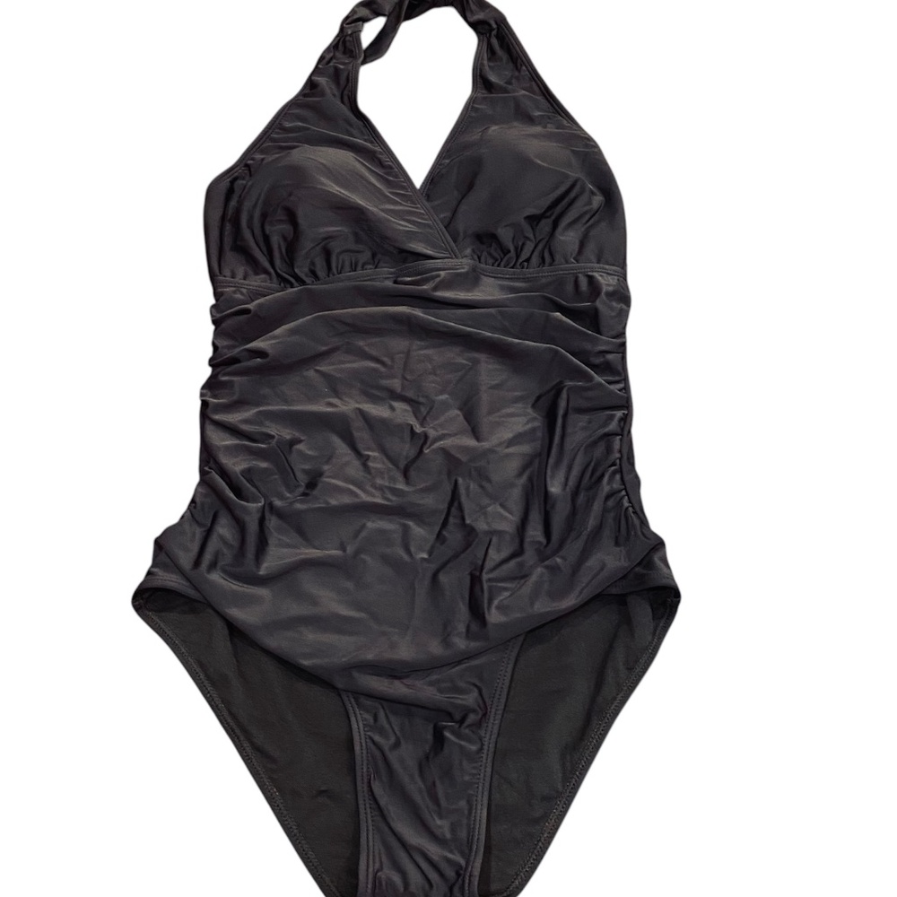 NWT Daci Women’s Black One piece Black Swim Sz S